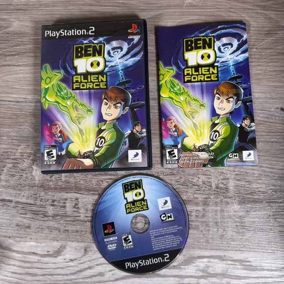 Other - Ben 10: Alien Force (PlayStation 2, 2008) CIB Complete w/‎ Manual TESTED